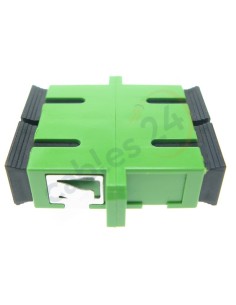 Adaptador Fibra Óptica Monomodo SC/APC-SC/APC Duplex 2