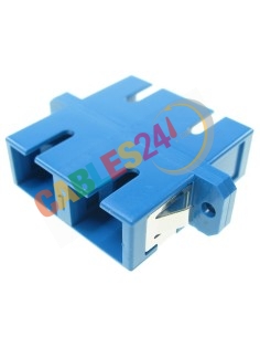 Adaptador Fibra Óptica Monomodo SC-SC Duplex