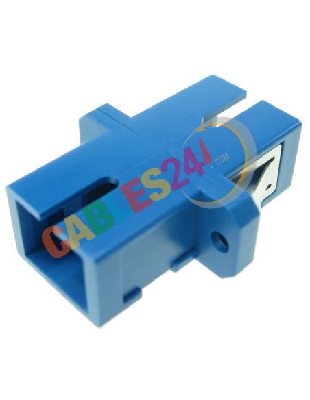 Adaptador Fibra Óptica Monomodo SC-SC Simplex