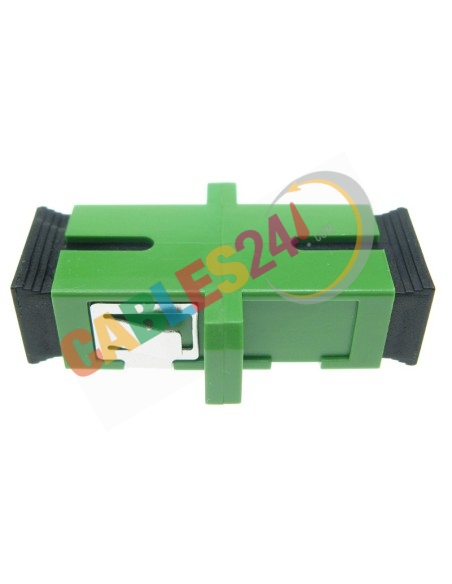 Adaptador Fibra Óptica Monomodo SC/APC-SC/APC Simplex