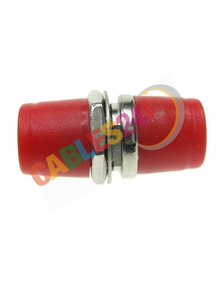 Fiber optic FC-FC adapter