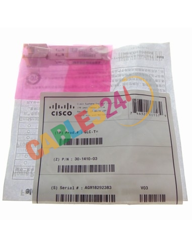 Transceiver Cisco Original GLC-T SFP 1000BASE-T