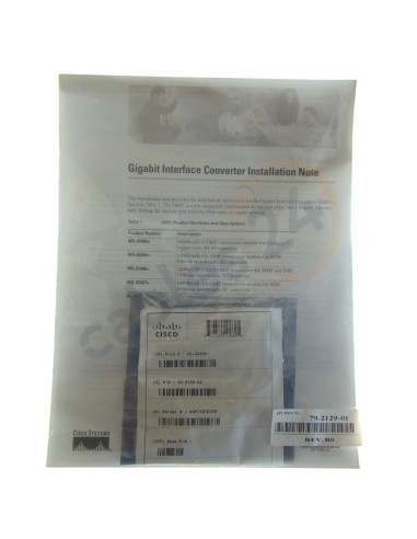 Transceiver Cisco Original WS-G5484