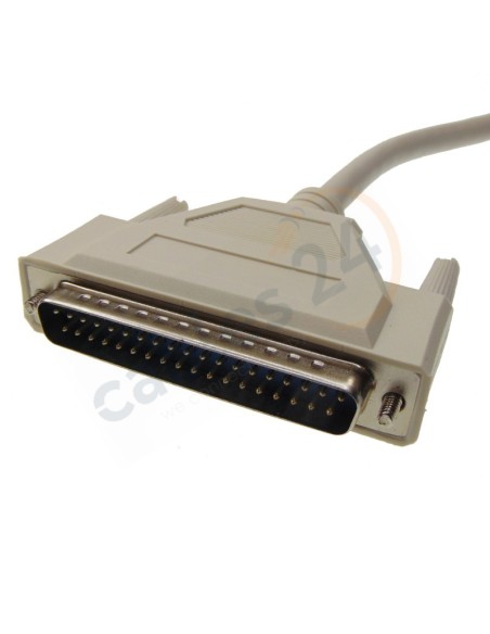 Cable Sub-D DB37 Macho a DB37 macho apantallado 7 metros