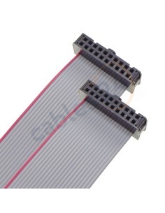 Cable IDC cinta plana 20 pines (2x10) 2.54 mm, 20 Ctms