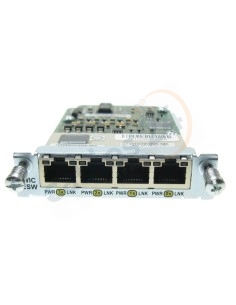 Tarjeta Cisco HWIC-4ESW-POE Reacondicionada