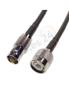 Cable RG223 BNC Hembra a TNC macho