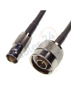Cable RG223 Tipo N macho recto a BNC Hembra
