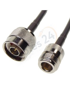 Cable RG223 Tipo N macho recto a Tipo N hembra