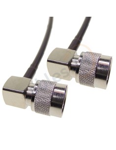Cable RG223 Tipo N macho acodado a Tipo N macho acodado