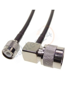 Cable RG223 Tipo N macho acodado a TNC macho
