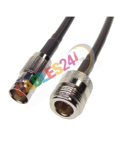 Cable RG223 Tipo N hembra a BNC Hembra