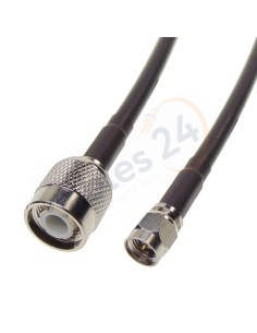 Cable RG223 TNC macho  a SMA macho recto
