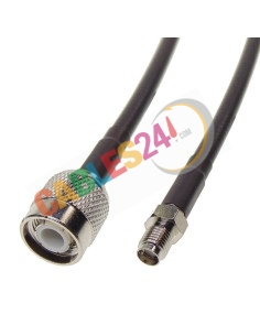 Cable RG223 TNC macho  a SMA hembra