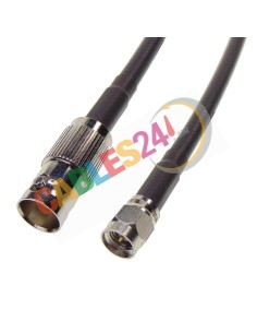 Cable RG223 SMA macho recto a BNC Hembra