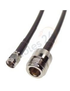 Cable RG223 SMA macho recto a Tipo N hembra