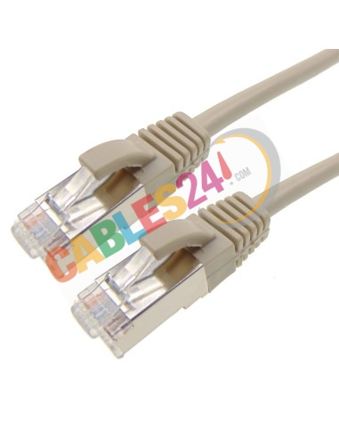 Latiguillo Cable Ethernet Cat 5e FTP gris a medida