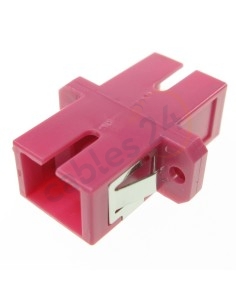Adaptador Fibra Óptica OM4 SC-SC Simple