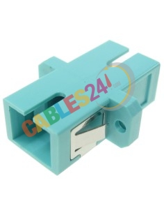 Adaptador Fibra Óptica OM3 SC-SC Simple