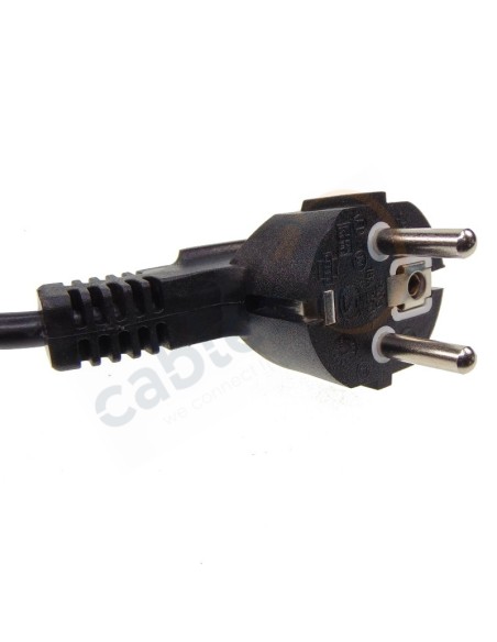 Cable Alimentación IEC C15 a Schuko macho