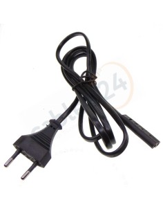 Cable Alimentación IEC C7 a clavija macho XV1 europlug 2 polos