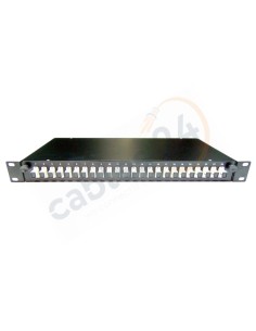 Fiber Optic Splice Tray 19'' 1U 24 x SC Simplex