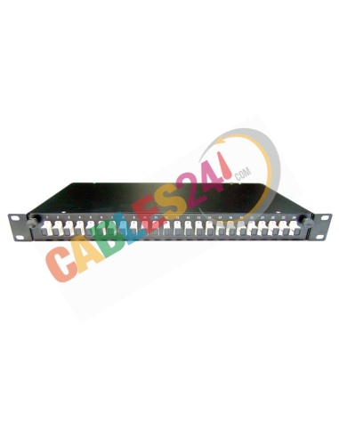 Fiber Optic Splice Tray 19'' 1U 24 x SC Simplex