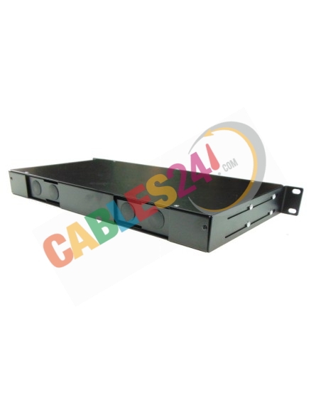 Bandeja 19 pulgadas 1U 24 x SC APC monomodo Simplex