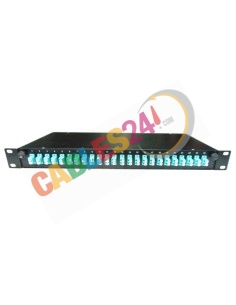 Bandeja 19 pulgadas 1U 24 x LC multimodo OM3 Duplex