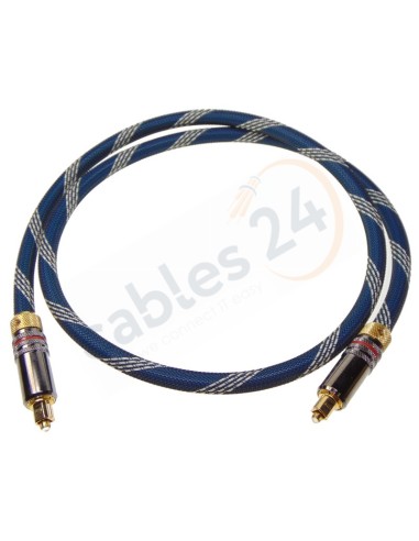 Cable óptico de audio digital Toslink (1,8 m)