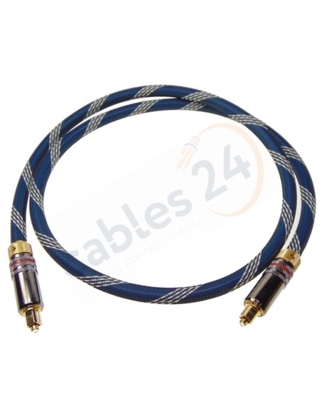 Cable óptico de audio digital Toslink (1,8 m)