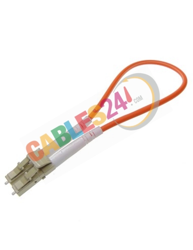 LC Fiber Optic Multimode 62.5/125 Loopback Adapter