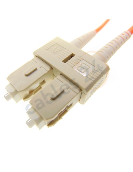 SC Fiber Optic Multimode OM1 62.5/125 Loopback Adapter