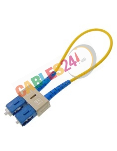 Bucle Fibra Óptica SC Duplex monomodo 9/125