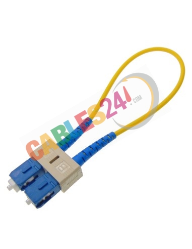 Bucle Fibra Óptica SC Duplex monomodo 9/125