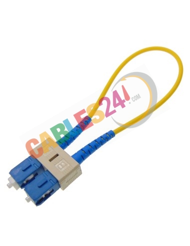 SC Fiber Optic Single mode Loopback Adapter