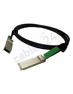470-AAWN Dell compatible QSFP+ to QSFP+ 40GbE Passive DAC 3MTS
