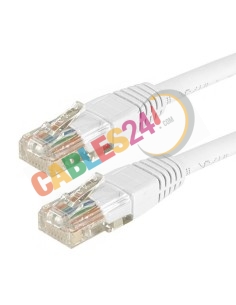 Latiguillo Cable Ethernet Cat 6 UTP blanco a medida