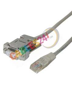 ALCATEL 7210 Console Cable DB9 female to male RJ45
