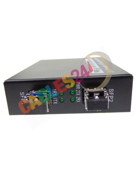 Ethernet Multimode to Single mode Media Converter