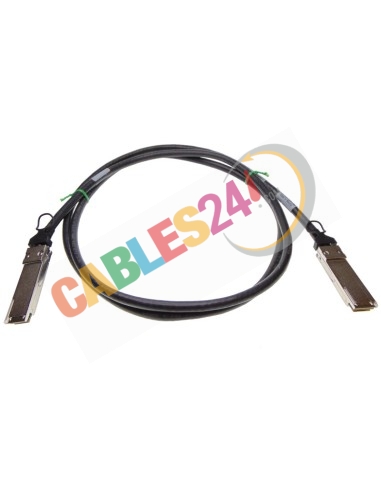 NetApp Amphenol 112-00177 QSFP/QSFP Cable SAS 2 Mts Reacondicionado