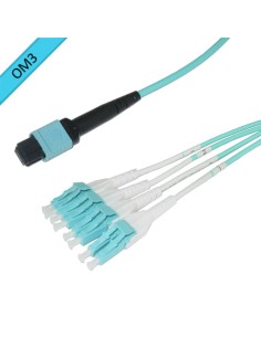Cable compatible Lenovo 00FM412 Lenovo MPO-4xLC OM3 MMF 1m
