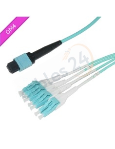 Cable compatible Lenovo 7Z57A03575 Lenovo MPO-4xLC OM4 MMF 5m