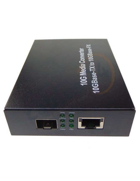 Conversor de medio 10G con puerto SFP+ y RJ45 