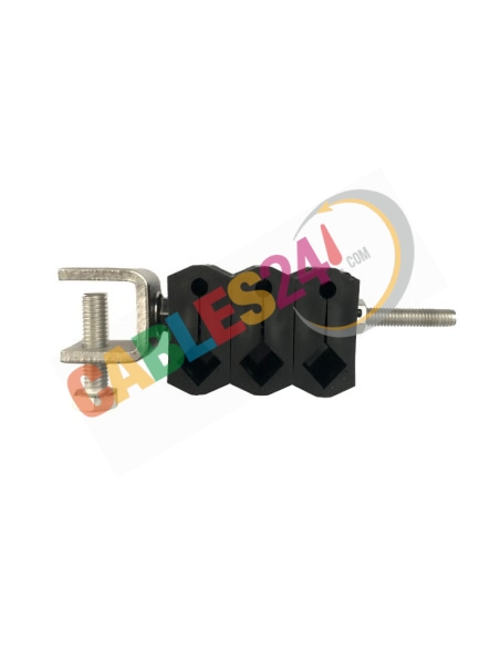 Ericsson ENC-DRODCLP brida de 3 conductos para fibra óptica y cable eléctrico