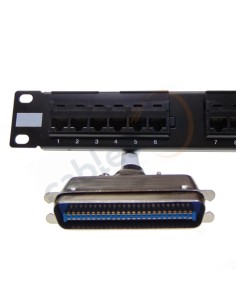 Cable Telco RJ21 a panel 24 RJ45 para Grandstream GXW4216, GXW4232, GXW4224, GXW4248