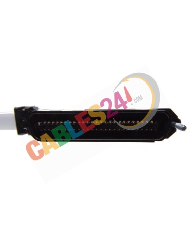 Cable Telco CAT.3 RJ-21 Macho 180º a Macho 90º