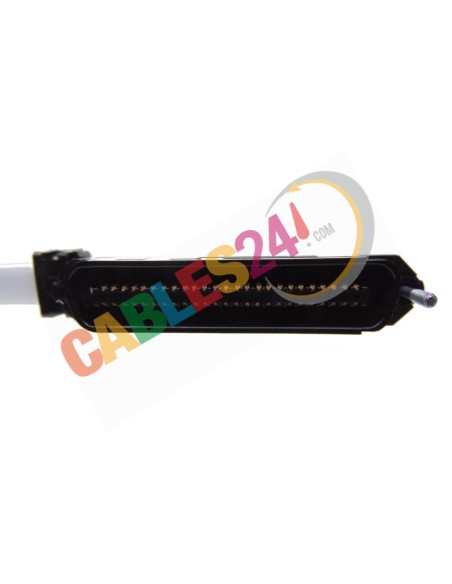 CAT.3 Telco Cable RJ-21  Male 180º to Male 90º