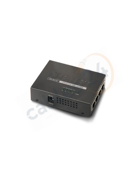 Inyector POE 4 puertos 802.3af