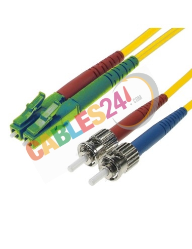 Fiber Optic Duplex Singlemode patch cord cable LC/APC-ST